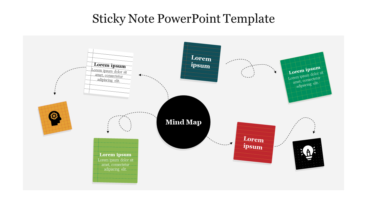 Free - Effective Sticky Note PowerPoint Template Presentation 